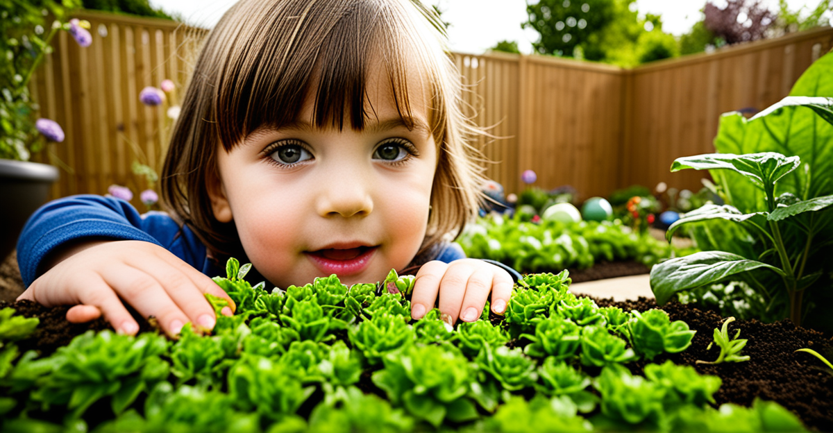 Guia criativo para montar um jardim sensorial infantil incrível